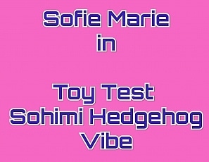 SofieMarieXXX/Sohimi Hedgehog Toy Test